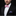 Man wearing a black suit with a pink bow tie and white shirt against a black background