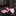 Light Pink with White Dots Zipper Tie and Square