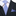 Main: Deep Periwinkle, Blue 3D Cubes Tie and Pocket Square