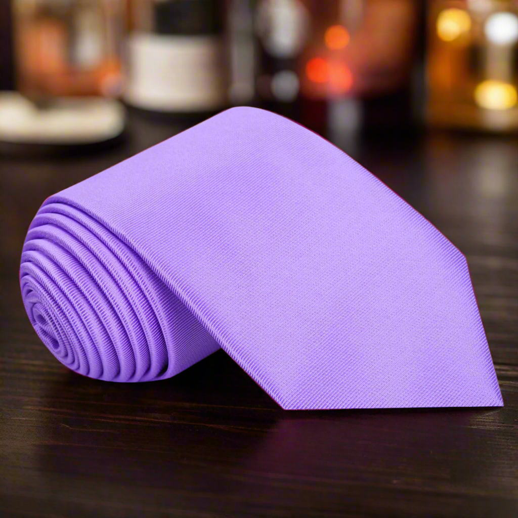Soft Purple Necktie