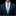man wearing light blue tie
