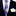 Thin Tie: Purple, Green, Yellow, Blue Abstract Necktie and White Square