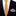 Thin Tie: Marigold Necktie with Grey Geometric Square