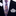Thin Blue, Orange Mars Crater Tie and Accenting Square