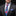 Man wearing Premium A Bright Multi Colored Abstract Necktie And Light Blue Square