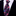 Dark Wine, Punk, Orange, Purple Flowers Necktie