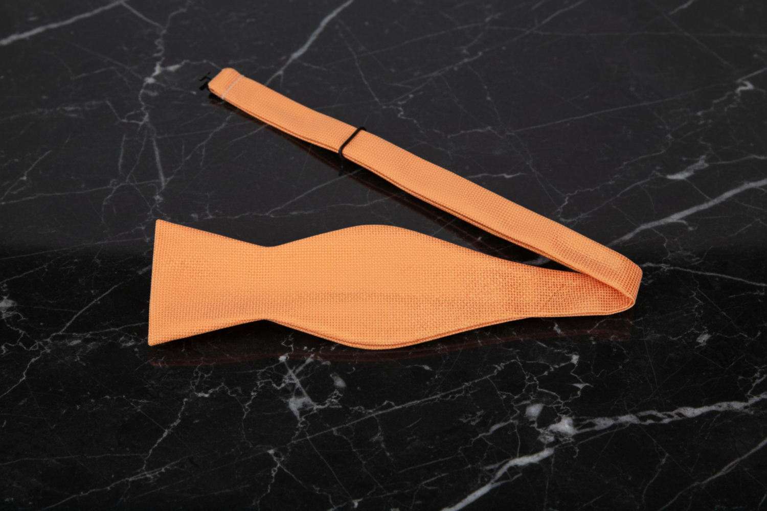 Orange Bow Tie Self Tie