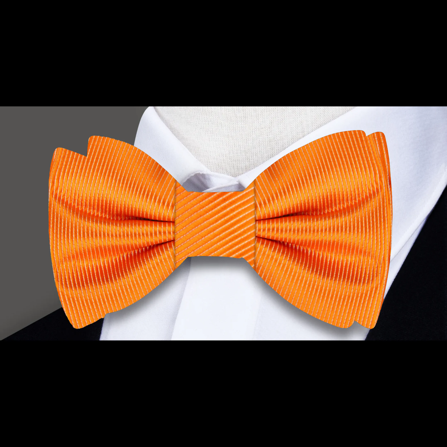 Orange Bow Tie  