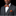 Orange and Copper Paisley bow tie and square on man