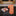 Alt View: Orange Necktie with Orange Floral Square