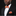 Orange Paisley Bow Tie and Square on Man