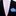 Thin Pink, Blue Horseshoe Necktie and Blue Square