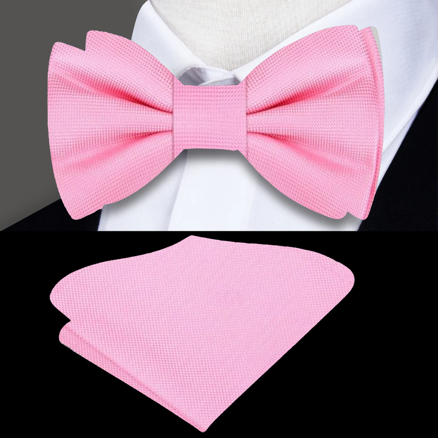 A Light Pink Bow Tie, Pocket Square