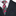 Pink, green and deep red abstract swirl necktie and accenting blue dot square