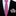 Thin Tie: Pink Medallions Necktie and Plaid Square