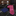 alt view: Pink, Orange Abstract Tie and Accenting Square