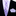 Black suit with a purple and gray patterned thin tie and light purple pocket square.
