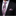 White Pink and Black Abstract Tie and Square