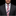 Pink Striped Tie on Man with Charcoal Suit