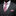 Gray suit with a striped pink and gray tie and matching pocket square.