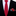 Red, Black and White Geometric Necktie and Accenting Square