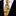 Yellow and Black Abstract Necktie