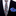 Thin Tie White, Light Blue, Punch and Black Abstract Necktie and Square