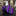 Purple, Black, White, Light Blue Stripe Tie  