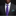Purple Geometric Medallion Necktie with Green and Coral Accents