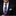 Black, Purple & White Floral Necktie