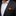 Man wearing a black suit with a patterned pocket square.