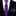 Thin Purple Black Abstract Tie and Accenting Square