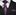 Purple Polka Necktie and Matching Square