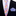 A silk necktie with a plaid pattern in shades of purple, orange, and blue, displayed on a textured surface.