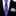 Thin Shades of Purple Plaid Necktie and Silver Square