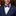 Double-Sided Purple & White Bow Tie | Sophisticated Design with a Playful Edge
