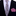 Thin Tie: Purple White Green Small Flowers Tie and Rich Purple Square 
