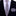 Thin Tie: Purple White Green Small Flowers Tie and Square