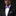 Purple, White Stripe Bow Tie and Square on man