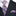 Main View: Light Purple, Purple, Yellow Stripe Tie and Pocket Square