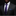 Man Purple and Blue Block Stripe Tie and Blue Chevron Square