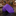 Purple Abstract Necktie 