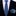 Thin Tie: Purple and Light Blue Abstract Necktie and Blue and Purple Plaid Pocket Square