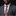 man wearing purple and orange plaid tie and accenting square on man