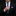 Man adjusting a purple patterned tie with a black suit on a dark background