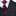 Sangria, Burgundy, Pink Large Flowers Tie and Pocket Square