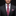 Man wearing red and blue paisley tie and accenting square