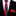 Thin Tie: Red, Black and Gold Abstract Tie and Accenting Matching Square
