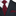 A Deep Red Geometric Pattern Necktie, Matching Pocket Square