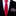 Thin: Red Black Eternal Necktie and Square